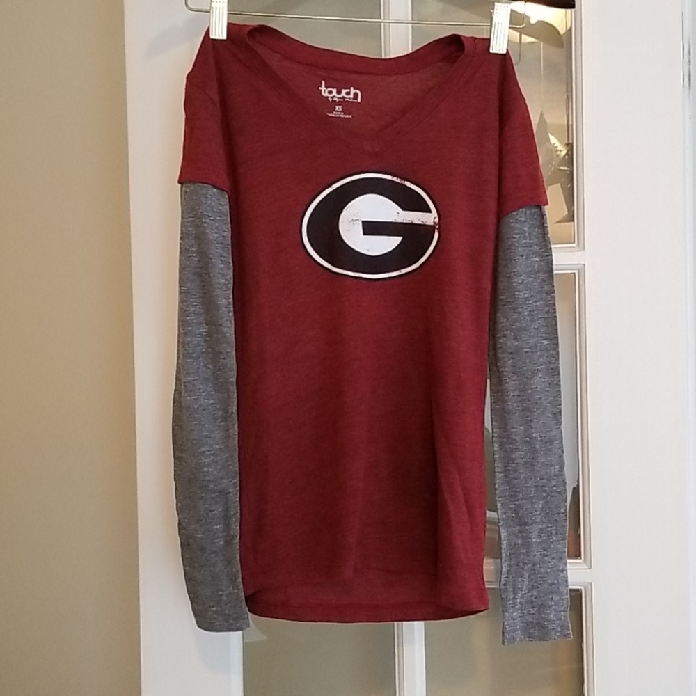 Distressed University of Georgia Shirt